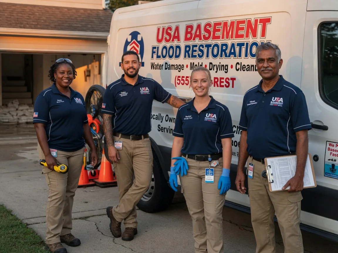 Basement Flood Cleanup company in Drummond, WI